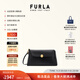 芙拉（FURLA）【同價(jià)11.11】SFERA SOFT羊皮迷你女士小方包單肩斜挎包手提包 黑色