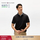 Tommy Hilfiger【輕柔感】夏季男裝珠地網(wǎng)眼商務(wù)休閑短袖T恤翻領(lǐng)POLO