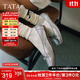 他她（TATA）淺口平底單鞋女鞋法式芭蕾鞋晚晚鞋秋季新款 銀色 37
