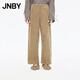 JNBY/江南布衣【商場(chǎng)同款】25秋新品休閑褲女燈芯絨闊腿褲5P9E12190 253/茶卡其 L