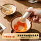 舍里中式陶瓷研磨碗廚房搗蒜臼手動(dòng)寶寶輔食研磨器家用芝麻果泥研磨缽 大號研磨碗+陶瓷研磨棒 尺寸規格詳見(jiàn)圖二