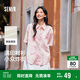 森馬大力水手聯(lián)名襯衫女中長(cháng)款設計感夏寬松滿(mǎn)印襯衣101324119002