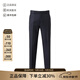 杰尼亞（Zegna）新品 男士羊毛西褲西裝褲長(cháng)褲男裝中秋禮物男 75TB12 619F04A6 夜藍色 50 /l