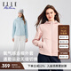 ELLE ACTIVE優(yōu)雅氣質(zhì)休閑運動(dòng)風(fēng)顯瘦外套女士初秋簡(jiǎn)約百搭小清新減齡連帽外套 暗粉色 M