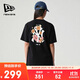 NEW ERA紐亦華MLB短袖T恤男女情侶秋季運動(dòng)NY時(shí)尚休閑重磅上衣14179171-M