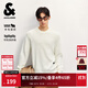 杰克·瓊斯（JACK&JONES）男裝25年秋冬季毛衣男士潮流圓領(lǐng)針織衫可機洗套頭打底衫羊毛衫 奶白A42 L 180