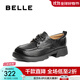 百麗（Belle）休閑學(xué)院風(fēng)牛津鞋女2025春新簡(jiǎn)約質(zhì)感鞋B2463AM5 黑色 36 (230mm)