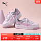 彪馬（PUMA）【厚底鞋】增高小白鞋女子新款灰色板鞋CARINA389390 白-淡紫色-銀色-23 38