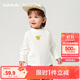 巴拉巴拉balaOne寶寶打底衫男童女童裝2025冬季半高領(lǐng)t恤嬰兒209425100201
