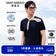 報喜鳥(niǎo)短袖T恤男裝【舒彈涼感不易變形】夏季新款簡(jiǎn)約休閑圓領(lǐng)短袖T恤衫 午夜藍（藏青） 2XL -52(185/104)