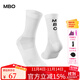MBO男女公路山地自行車(chē)騎行襪AS10長(cháng)襪子戶(hù)外運動(dòng)穿戴裝備 白色 L/XL(40-44)