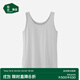 松山棉店商場(chǎng)同款小薄荷天絲女士背心女薄荷涼感夏內搭外穿背心 背心-淺灰 M （推薦95-110斤）