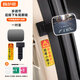 梅薩斯汽車(chē)后視鏡小方鏡二排下車(chē)盲點(diǎn)鏡車(chē)內后排輔助外觀(guān)察鏡廣角出租車(chē) 后排下車(chē)觀(guān)察鏡-方形【二只裝 】帶下車(chē)提示貼