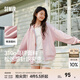 森馬（Semir）迪士尼米奇系列外套女連帽寬松2025春季新款刺繡夾克松弛顯瘦廓形 橡皮粉61216【俏皮粉】 M 160/84A