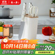 張小泉皓月系列六件套菜刀切片刀水果刀斬骨刀剪刀 D300191