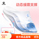 卡爾美（KELME）拖鞋男夏季外穿戶(hù)外健身運動(dòng)拖鞋大爪子3.0沙灘厚底情侶時(shí)尚涼拖 白藍色 45