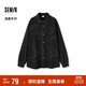 森馬（Semir）森柔牛仔|長(cháng)袖襯衫男復古水洗牛仔外套秋季寬松上衣103524105101