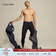 Calvin Klein內衣【抑菌抗靜電熱引力】情侶ck本命年彈力打底保暖秋衣褲隨心選 AD0002-UB1-男保暖長(cháng)褲松露黑 M