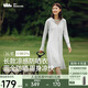 蕉下（beneunder）防曬服長款女冰絲涼感海邊沙灘透氣全身防曬AL90224銀河灰M