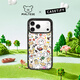 CASETIFYMaltese線(xiàn)條小狗 小狗博物館 適用于iPhone17/16/15 Air/Plus/Pro/Max 蘋(píng)果手機殼 透明黑框 iPhone 16 Pro Max