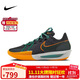 耐克NIKE籃球鞋男子緩震G.T. CUT 3運動(dòng)鞋DV2918-001黑橙白42
