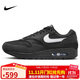 耐克NIKE運動(dòng)休閑鞋男減震NIKE AIR MAX 1運動(dòng)鞋FZ0628-010黑42