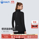 HALTI哈爾迪秋冬新款戶(hù)外熱特姆保暖長(cháng)袖上衣打底衫女士HTTES29746S 隕石黑色 165 M