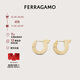 菲拉格慕（Ferragamo）女士黃色耳飾 0776237 禮物送女友