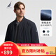 諾帝卡（NAUTICA） 【防輕濺水】男裝秋冬棒球領(lǐng)羽絨外套男JE3403-N 藏青4DN M