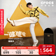 卡駱馳（CROCS）檀健次同款波波坦克洞洞鞋舒適百搭包頭沙灘鞋|211675 粉筆色-0WV 41 /42(260mm)