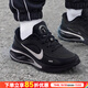 耐克（NIKE）男鞋 2025秋季新款運動(dòng)鞋透氣耐磨緩震低幫跑步鞋日常通勤休閑鞋 黑色/金屬銀/JOURNEY RUN 43