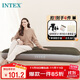 INTEX充氣床墊露營(yíng)墊戶(hù)外氣墊床打地鋪家用自動(dòng)充氣床單人折疊床