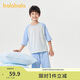 巴拉巴拉兒童睡衣套裝春夏薄款空調服男女童家居服小童中大童208224171206
