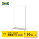 宜家（IKEA）BRUKSVARA布瓦拉曬衣架家用陽(yáng)臺曬衣架晾衣服臥室衣架學(xué)生宿舍 白色曬衣架