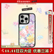 CASETIFY 三麗鷗家族 x CASETiFY聯(lián)名 春日游園 鏡面Magsafe手機殼 適用于iPhone16/15 Pro/Max 蘋(píng)果手機殼 鏡面黑框Magsafe iPhone 16 Pro