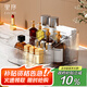 EACHY鏡柜桌面化妝品收納盒口紅化妝刷筒桶梳妝臺護膚品置物架 4格
