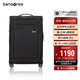 新秀麗（Samsonite）行李箱24英寸拉桿箱大容軟箱飛機輪旅行箱包KE0黑色密碼箱