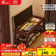 睿帆實(shí)木換鞋凳入戶(hù)門(mén)口穿鞋凳子家用可坐鞋柜簡(jiǎn)約進(jìn)門(mén)鞋架收納長(cháng)條凳