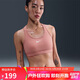 耐克NIKE女子內衣女中度支撐 MED SPT BRA 運動(dòng)內衣DX6822-685粉橙XL