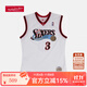 MITCHELL & NESS官方Mitchell&Ness76人艾弗森球衣00-01賽季球迷版復古運動(dòng)背心 白色1 M