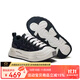 SHOOT BRAND【周深同款】重奏厚底增高復古破壞牛仔灰帆布鞋男女 黑色 39