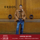 ERDOS【劉雯同款】直筒闊腿褲修身百搭復(fù)古可水洗女牛仔褲 經(jīng)典藍(lán) 175/76A/XL