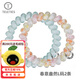 TELETIES美國電話(huà)線(xiàn)發(fā)圈頭繩【L號系列】泰莉圈發(fā)飾無(wú)痕手環(huán)TT發(fā)圈皮筋 春意盎然L碼2條/盒