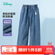 迪士尼寶寶（Disney Baby）童裝女童牛仔長(cháng)褲休閑百搭經(jīng)典2025年春季新品 牛仔色 140