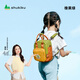 SHUKIKU兒童書(shū)包多功能迷你包防潑水雙肩包戶(hù)外旅游斜挎包手提包橡果綠