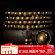 九道一金絲楠木手串108顆烏木陰沉木手鏈男女款文玩佛珠手串檀木佛珠 8mm*108顆