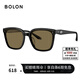 BOLON暴龍眼鏡25年新品墨鏡男王鶴棣同款太陽(yáng)鏡送男女友七夕禮物BL3203 A12 黑茶色-非偏光