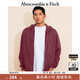 ABERCROMBIE & FITCH男裝女裝情侶裝25春季經(jīng)典小麋鹿運動(dòng)風(fēng)寬松連帽衛衣KI122-5251 深酒紅色 L (180/108A)