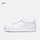 耐克空軍一號女子輕便平底運動(dòng)鞋NIKE AIR FORCE 1 SHADOW CI0919 100白色/白色/白色 37.5