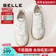 百麗（Belle）劉雯同款散文詩(shī)復古德訓鞋女25簡(jiǎn)約情侶同款休閑鞋B0992AM5預售 【翟瀟聞同款】灰色-女款 37 (235mm)